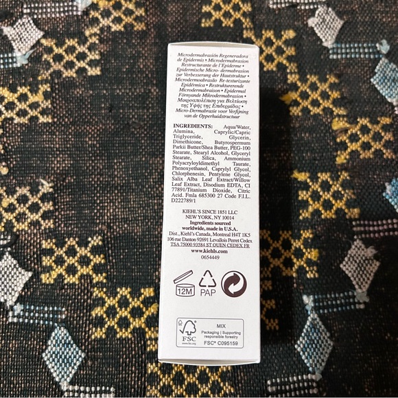 NWT Kiehls Epidermal Re-texturizing Micro-Dermabrasian size 75ml - Picture 5 of 8